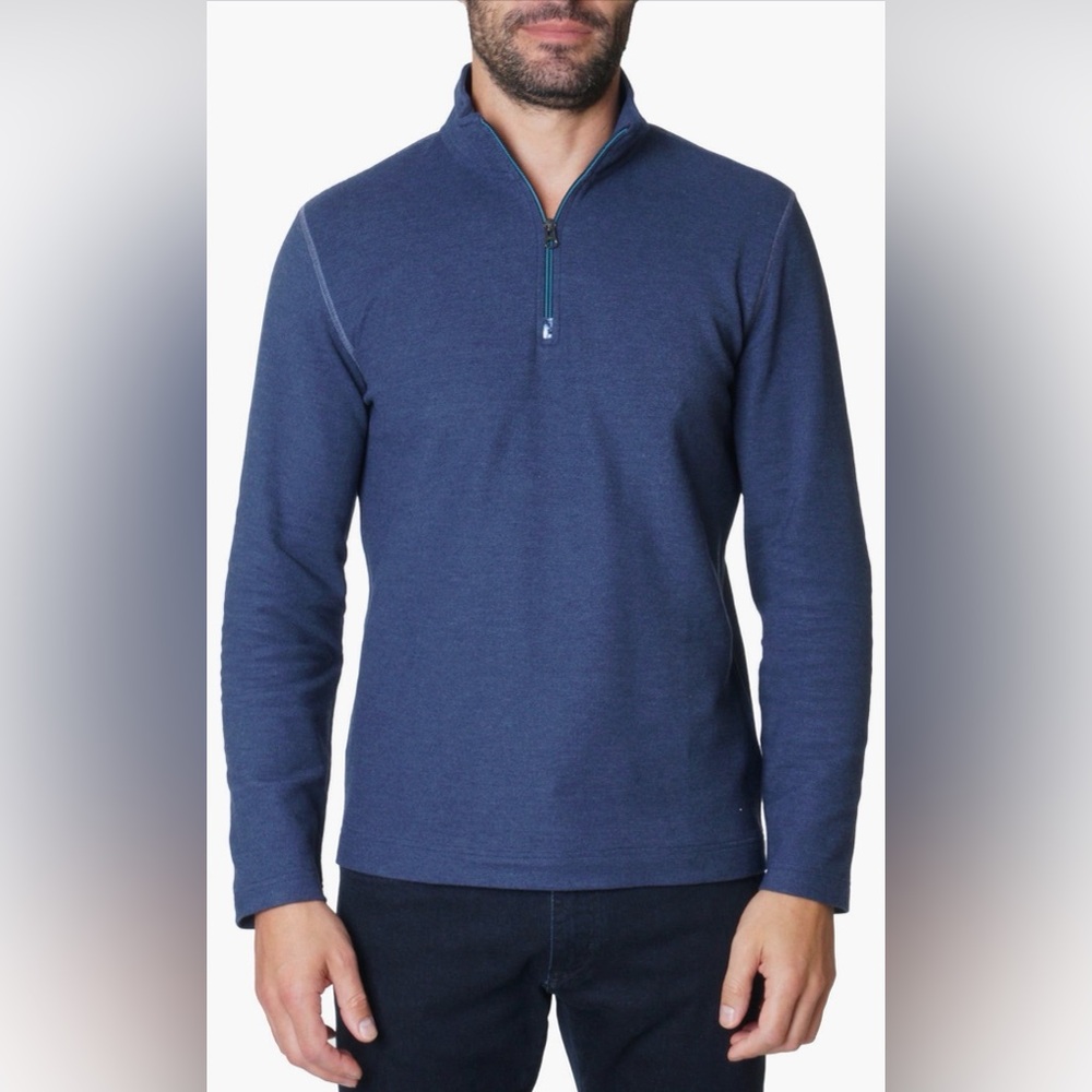 Robert Graham 1/4 Zip Pullover. Size L